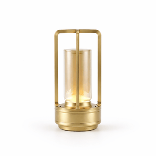 Solvi – Crystal Lantern Rechargeable Touch Light - Dena Home