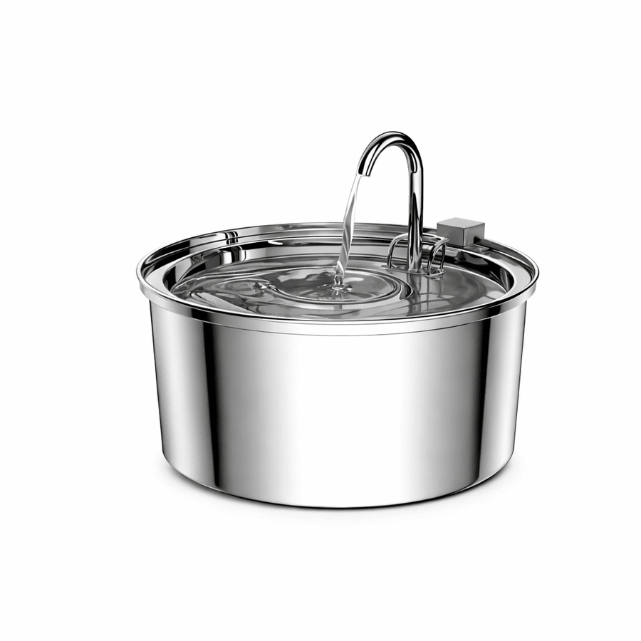 PetStream - Stainless Steel Smart Water Fountain - Dena Home