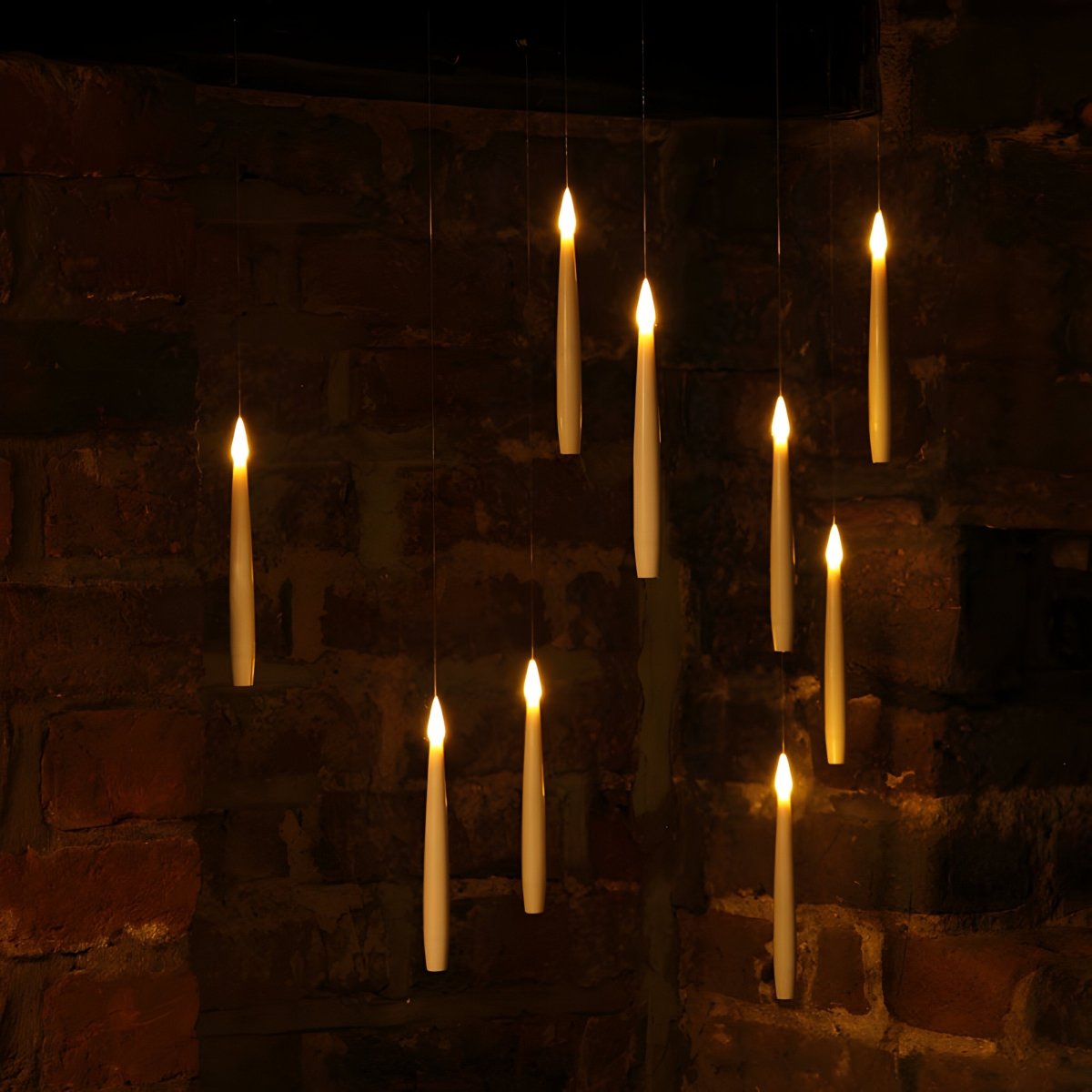 Flameless floating candles for Halloween and Christmas decor – Dena Home