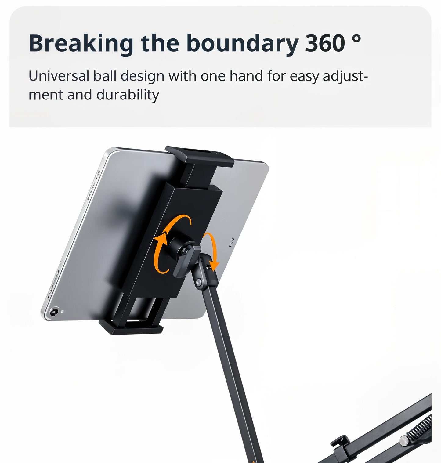Grip360 - Rotating Tablet Stand for iPad & Tablets - Dena Home