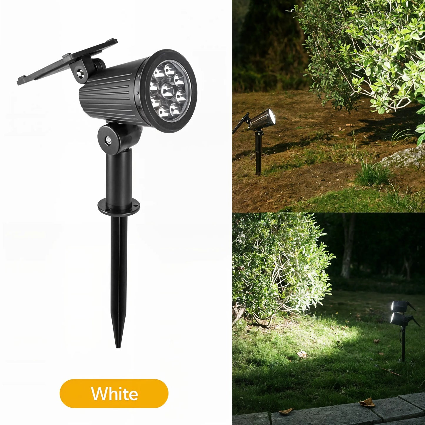 SolarFlare - 9 LED Solar Spot Lights - Dena Home