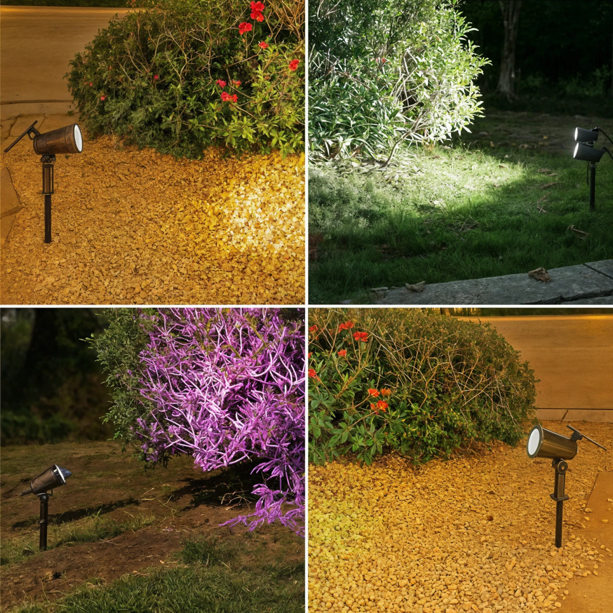 SolarFlare - 9 LED Solar Spot Lights - Dena Home