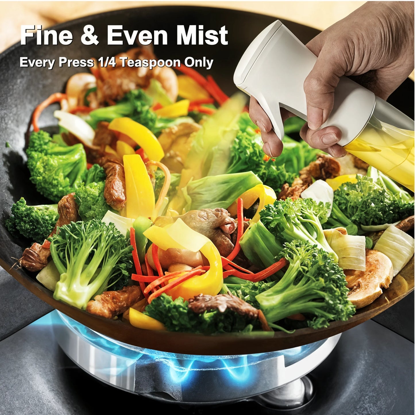 SizzleMist - Oil Spray & Cooking Mist Pot - Dena Home