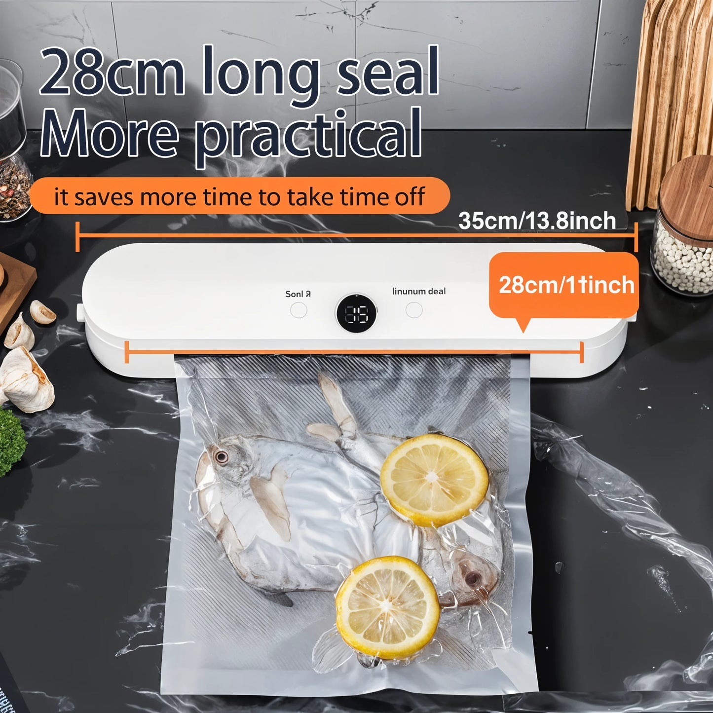 SealMaster Automatic Vacuum Sealer Machine - Dena Home