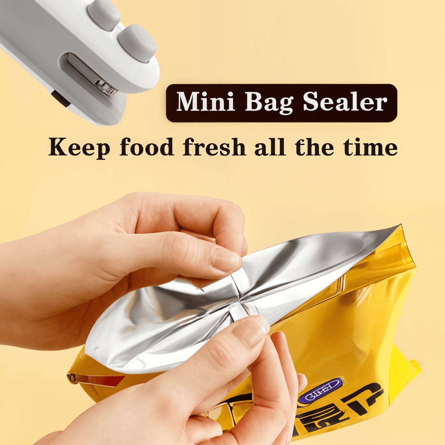 ZipHeat Portable Mini Heat Sealer - Dena Home