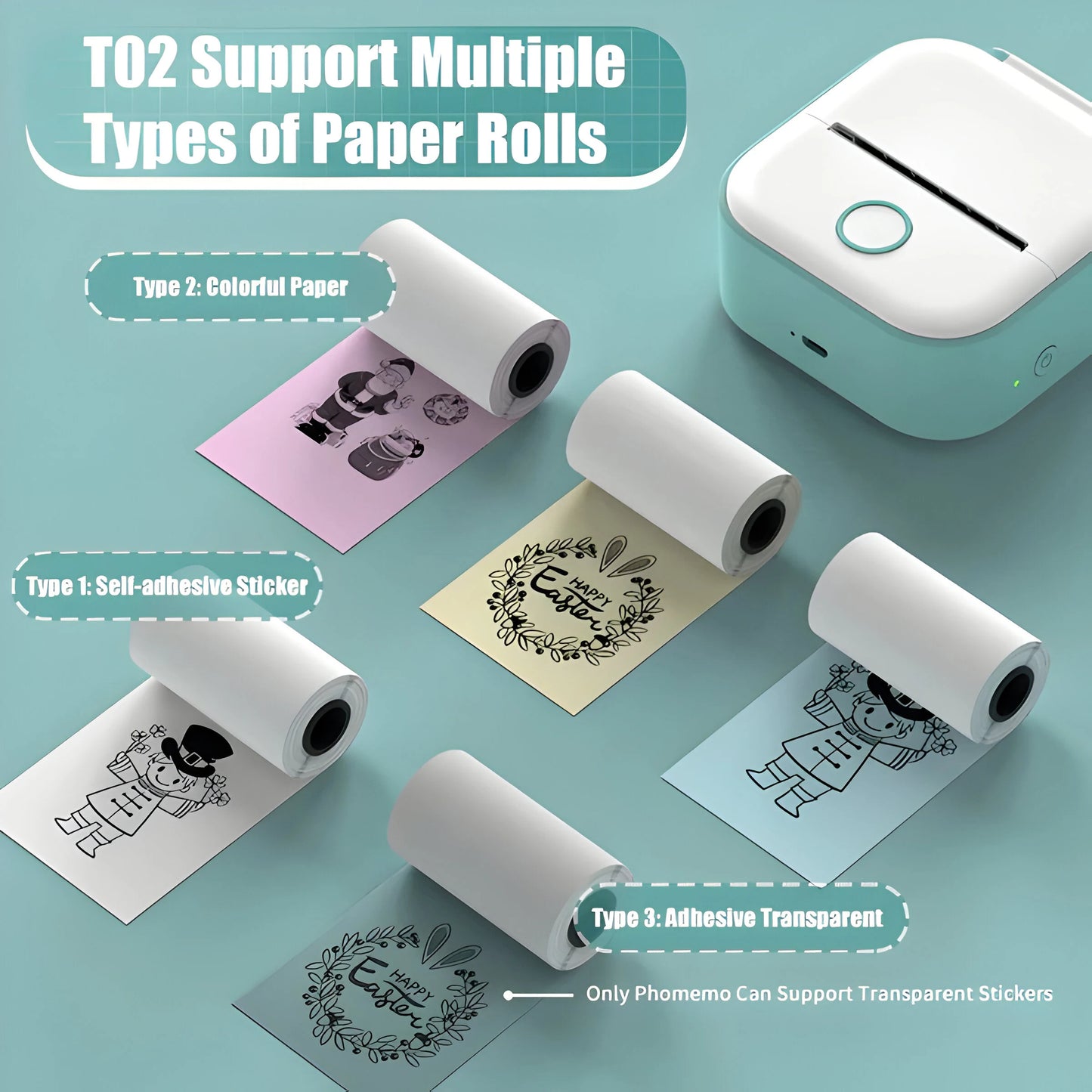 PrintMate - Wireless Thermal Printer & Labels - Dena Home