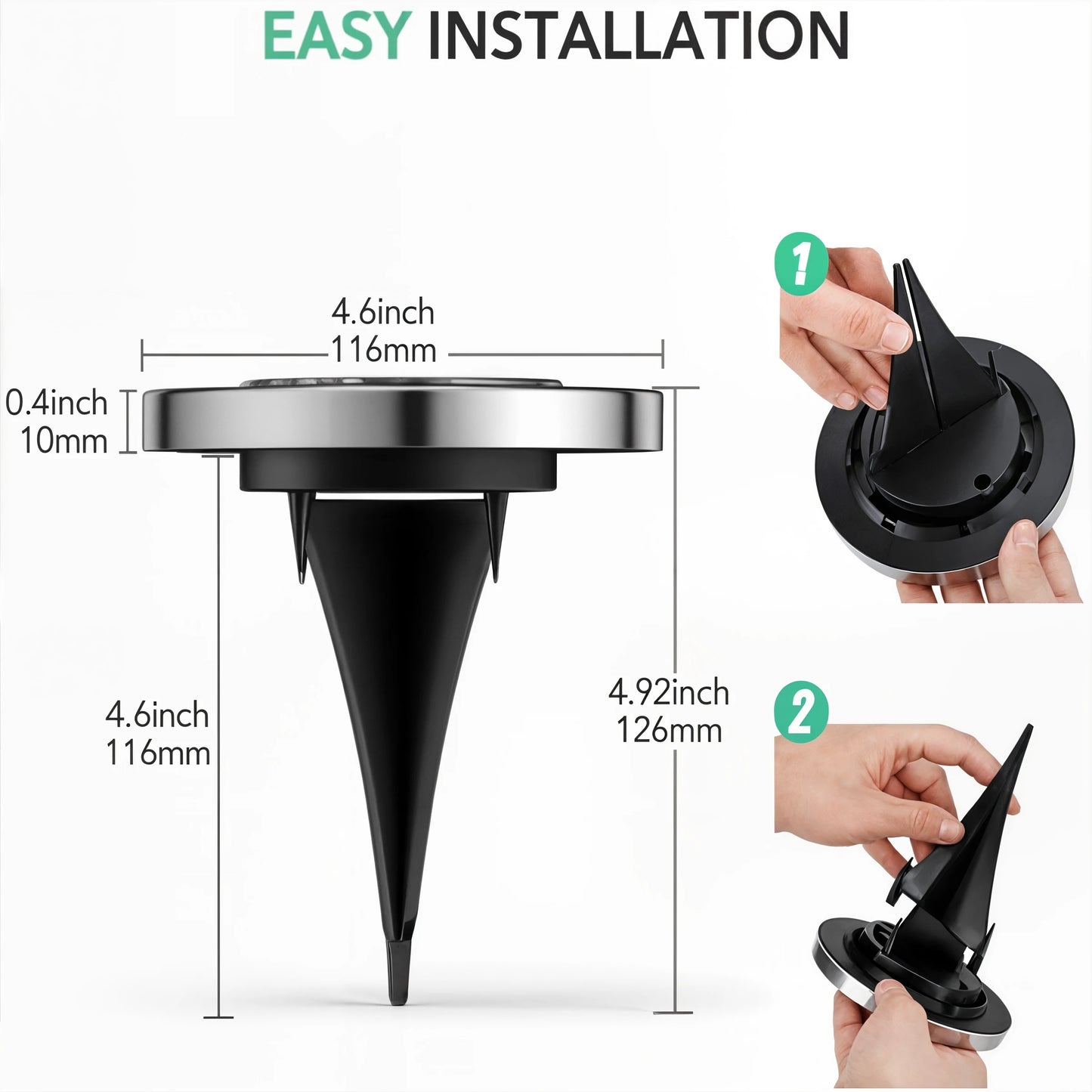 SunSpot - Solar Disk Light & LED Spotlight for Garden - Dena Home