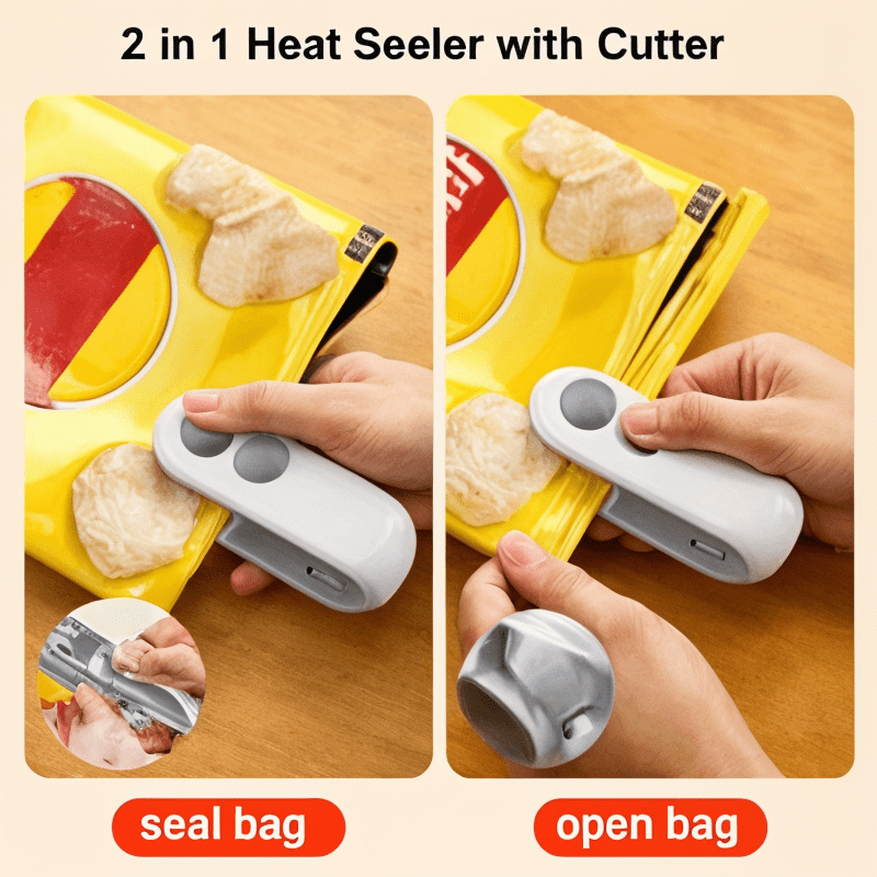 ZipHeat Portable Mini Heat Sealer - Dena Home