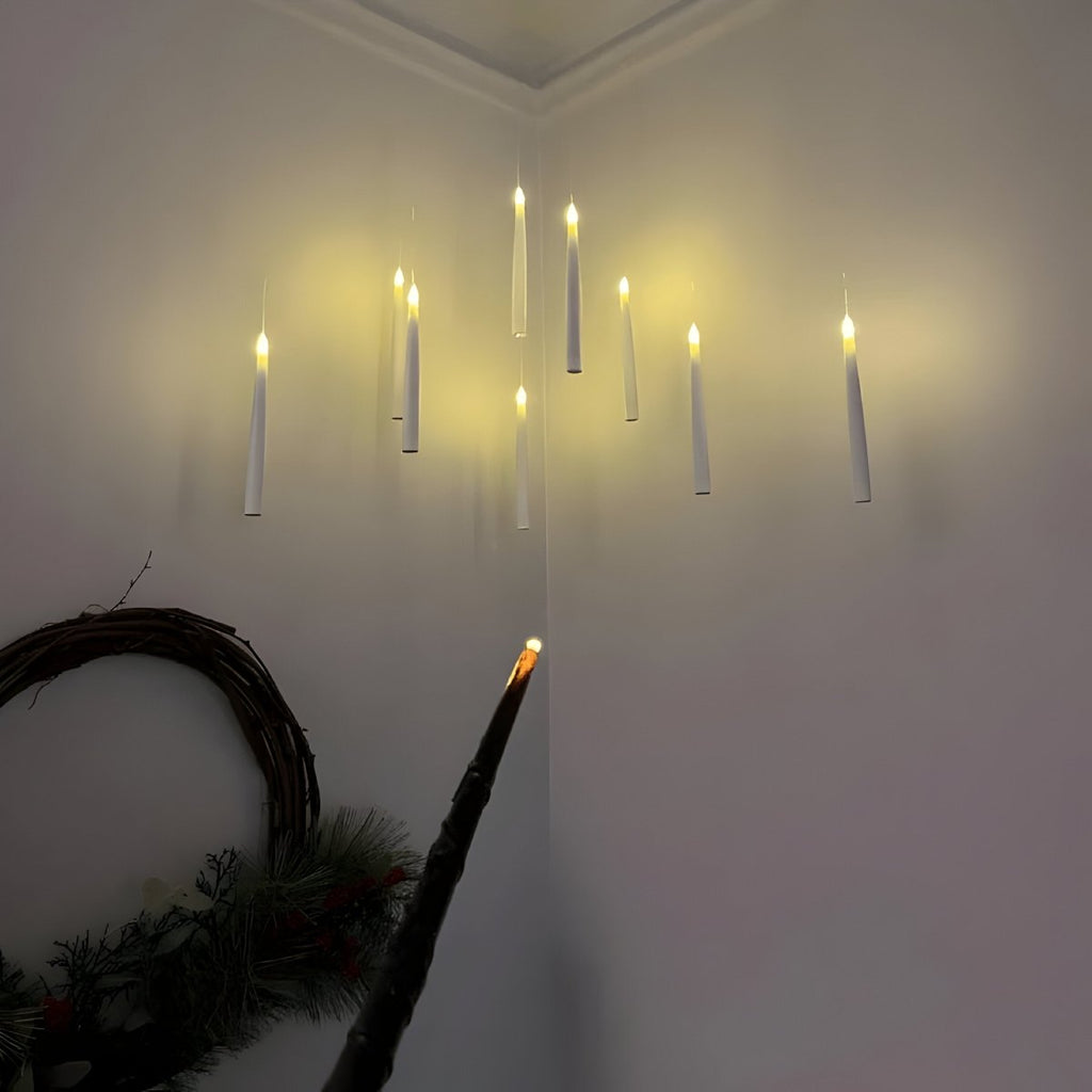 Flameless floating candles for Halloween and Christmas decor – Dena Home