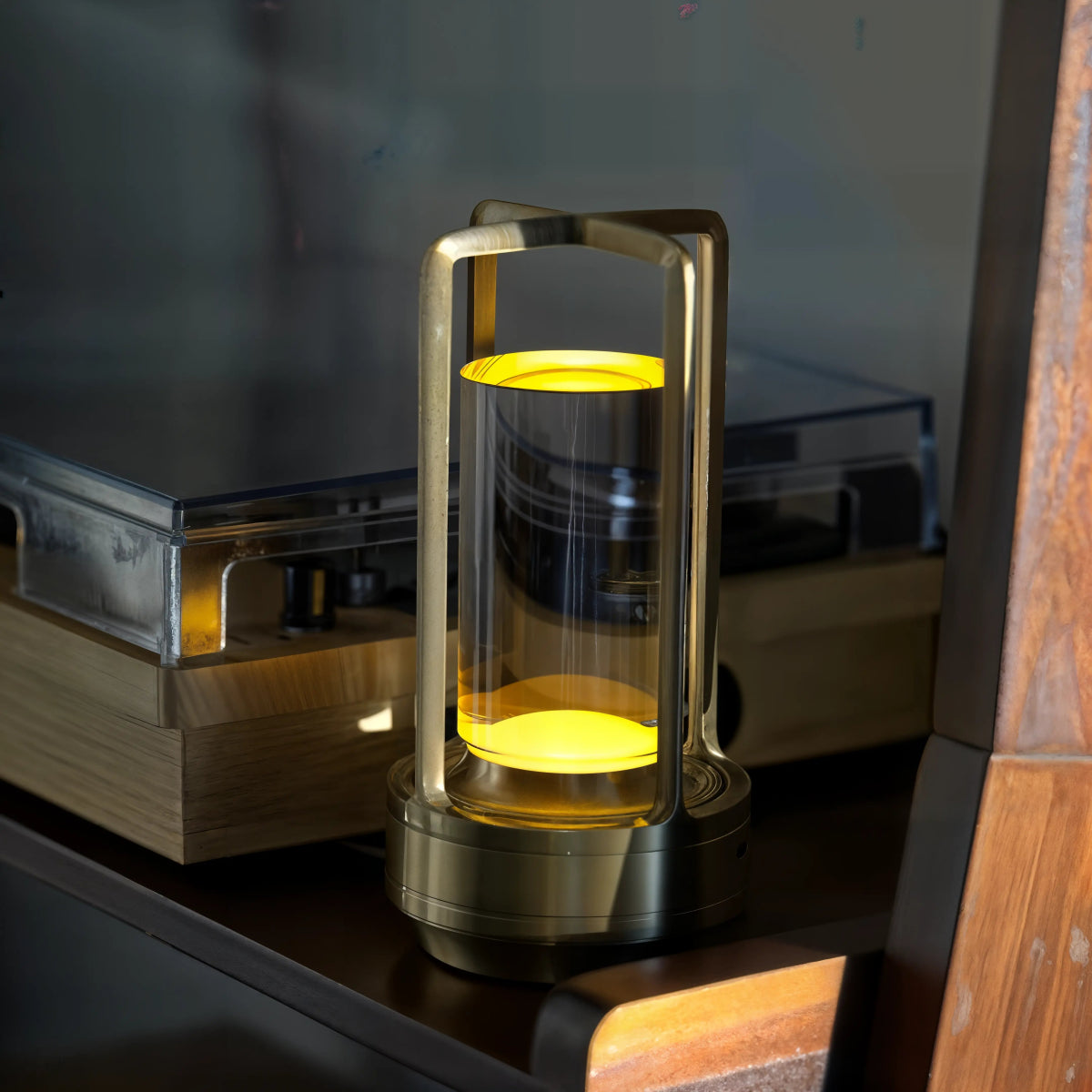 Solvi – Crystal Lantern Rechargeable Touch Light - Dena Home