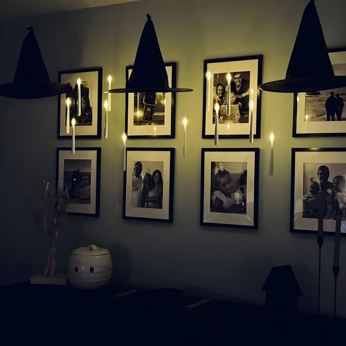 Flameless floating candles for Halloween and Christmas decor – Dena Home