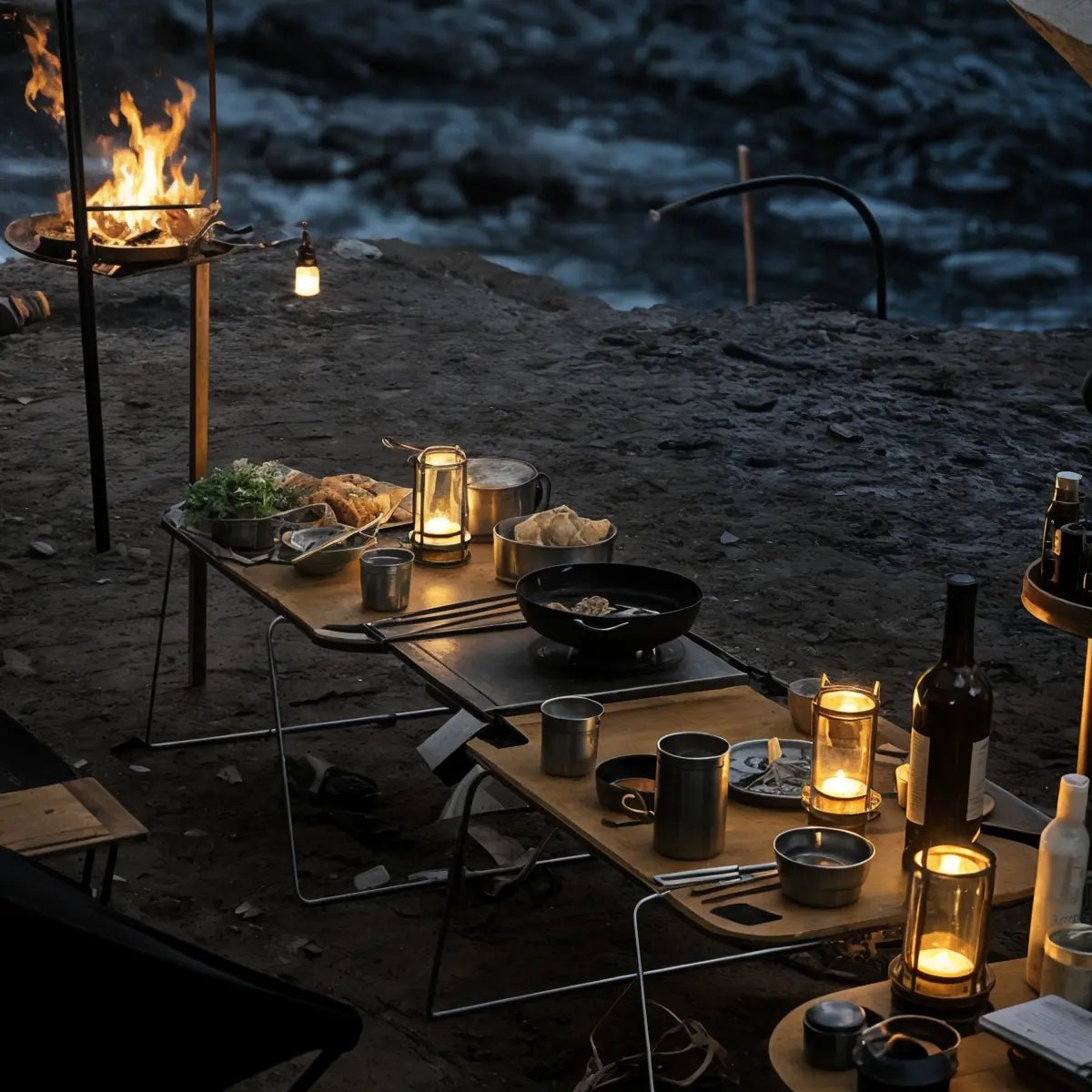 Solvi – Crystal Lantern Rechargeable Touch Light - Dena Home