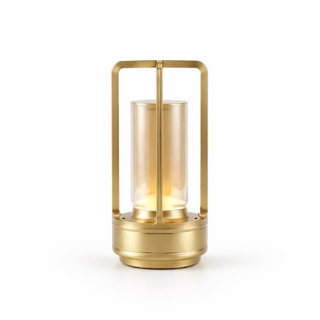 Solvi – Crystal Lantern Rechargeable Touch Light - Dena Home