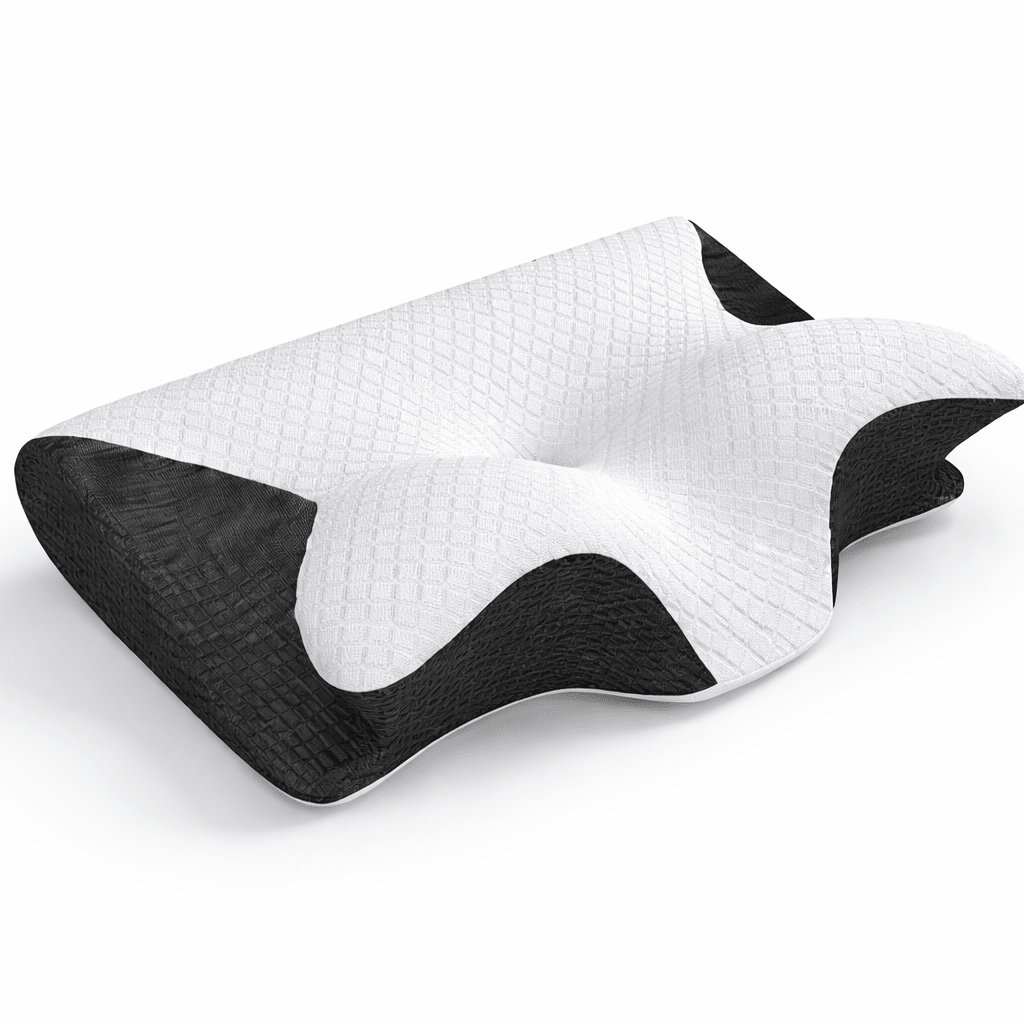 Necka – ErgoContour Pillow Memory Foam Neck Support - Dena Home