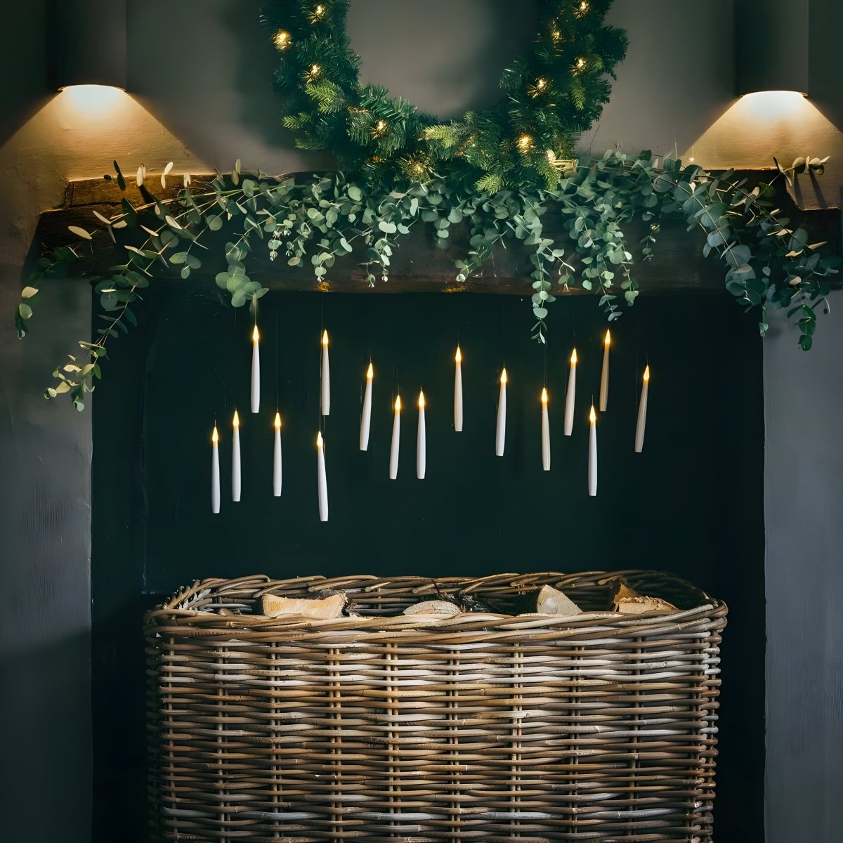 Flameless floating candles for Halloween and Christmas decor – Dena Home