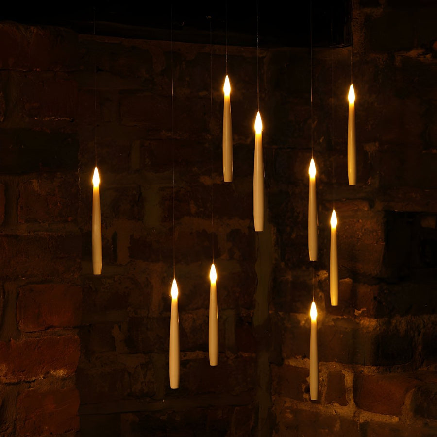 Flameless floating candles for Halloween and Christmas decor – Dena Home