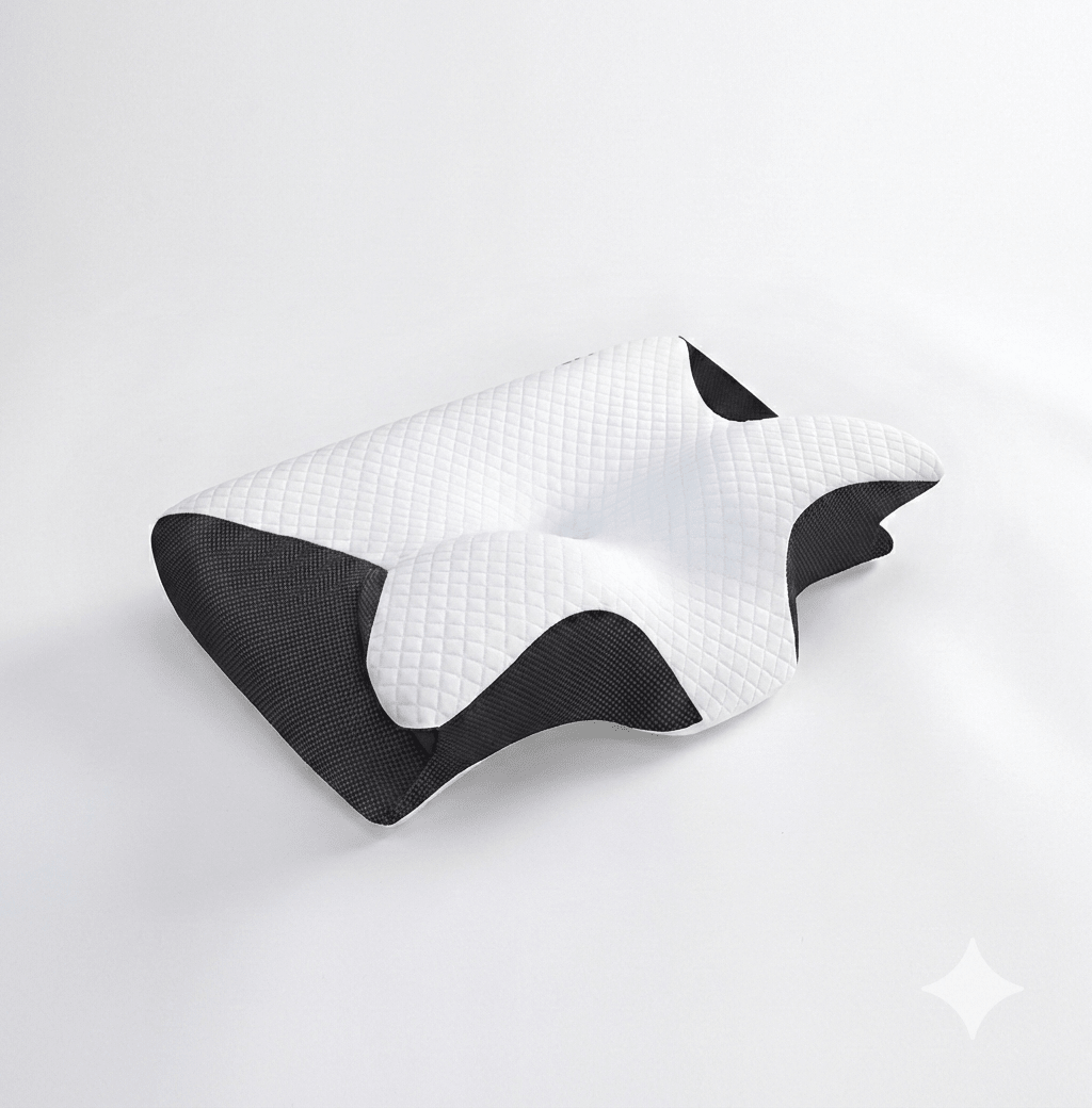 Necka – ErgoContour Pillow Memory Foam Neck Support - Dena Home