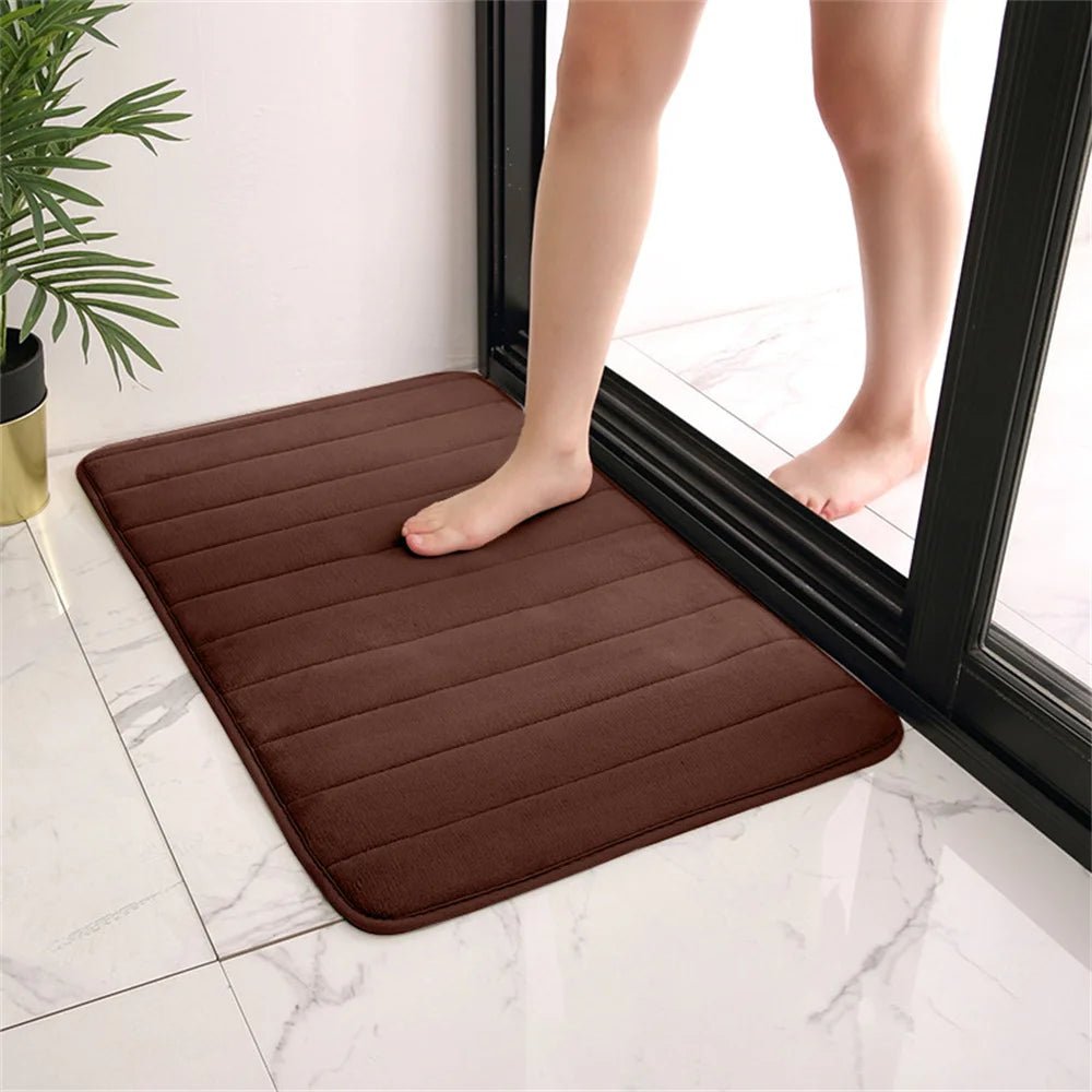 ComfyRug Non - Slip Memory Foam Bath Mat - Dena Home