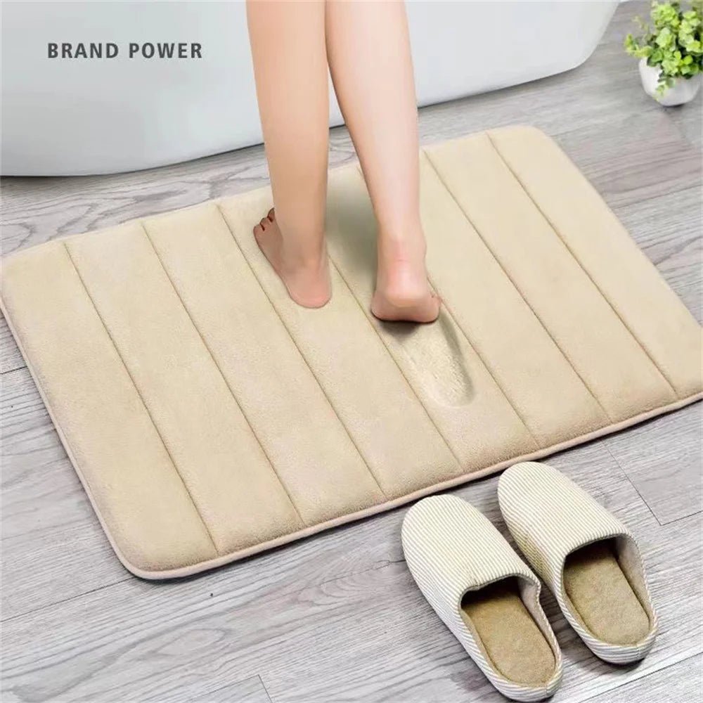 ComfyRug Non - Slip Memory Foam Bath Mat - Dena Home