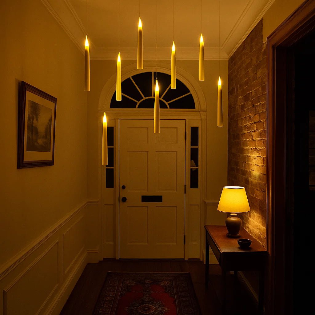 Flameless floating candles for Halloween and Christmas decor – Dena Home