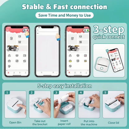 PrintMate - Wireless Thermal Printer & Labels - Dena Home