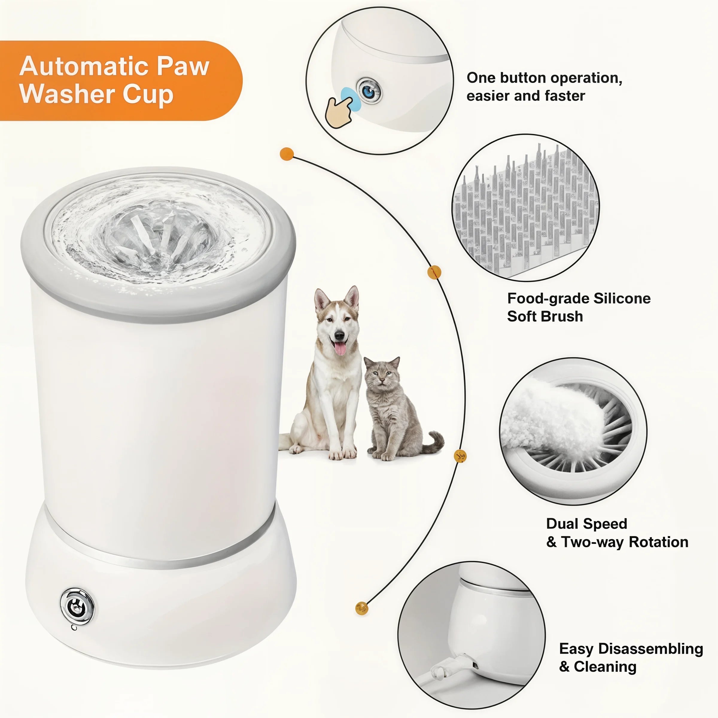 PetWashPro - Automatic Paw Cleaner - Dena Home