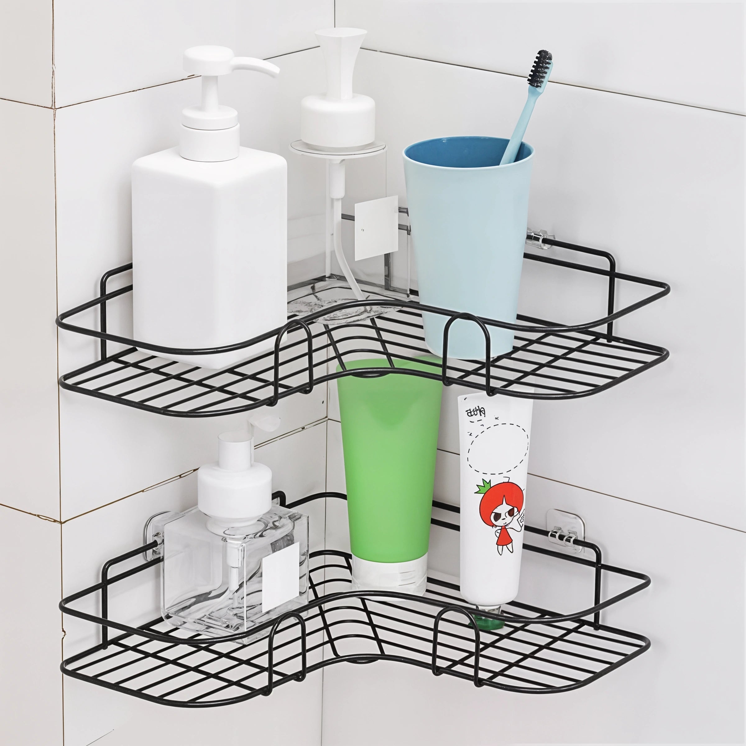 IronSpace - Durable Corner Rack for Bathroom - Dena Home