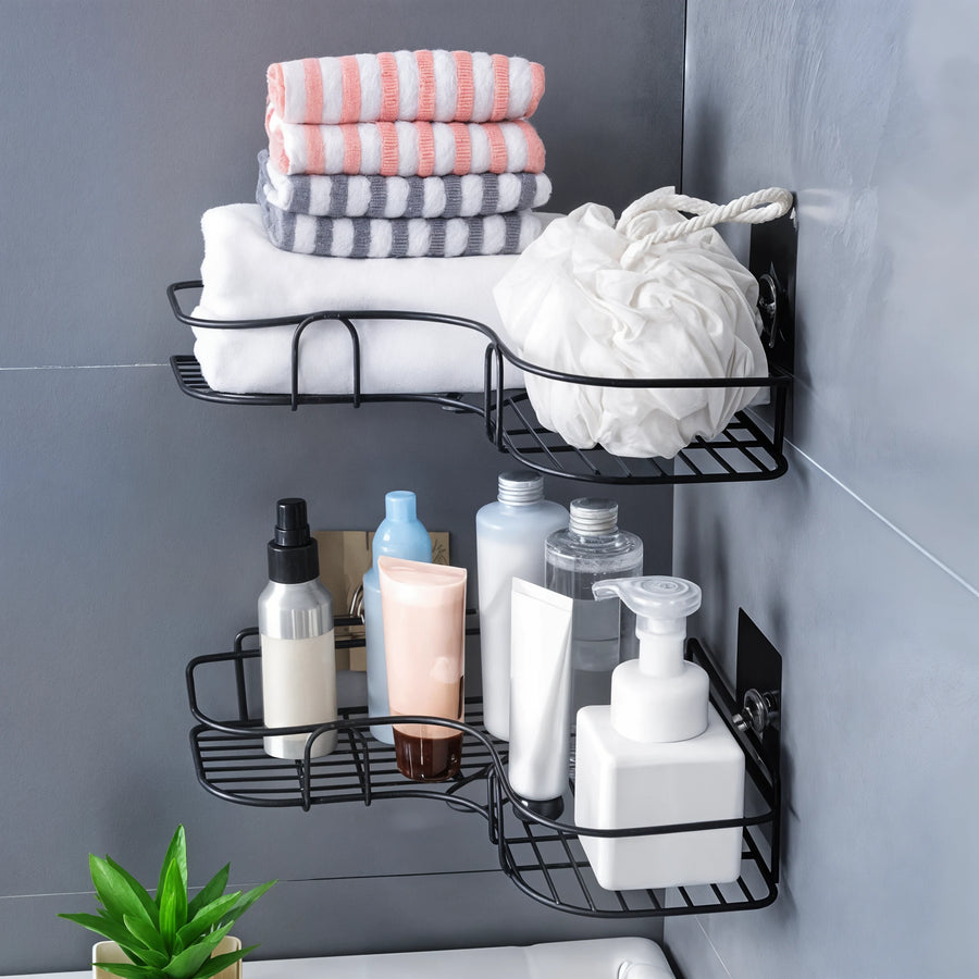 IronSpace - Durable Corner Rack for Bathroom - Dena Home