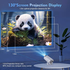 VisionX - 4K Magcubic HY300 Pro Cinema Projector - Dena Home