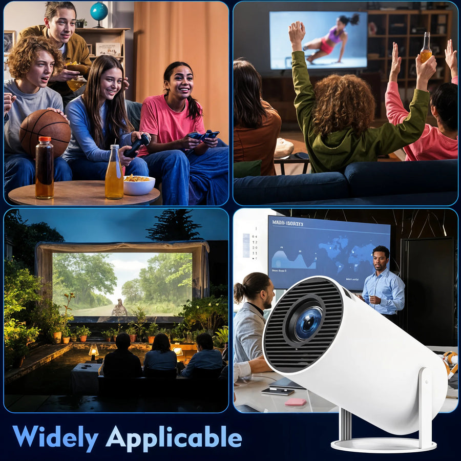 VisionX - 4K Magcubic HY300 Pro Cinema Projector - Dena Home