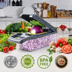 VeggiChop 14 - Multi Chopper &amp; Slicer - Dena Home