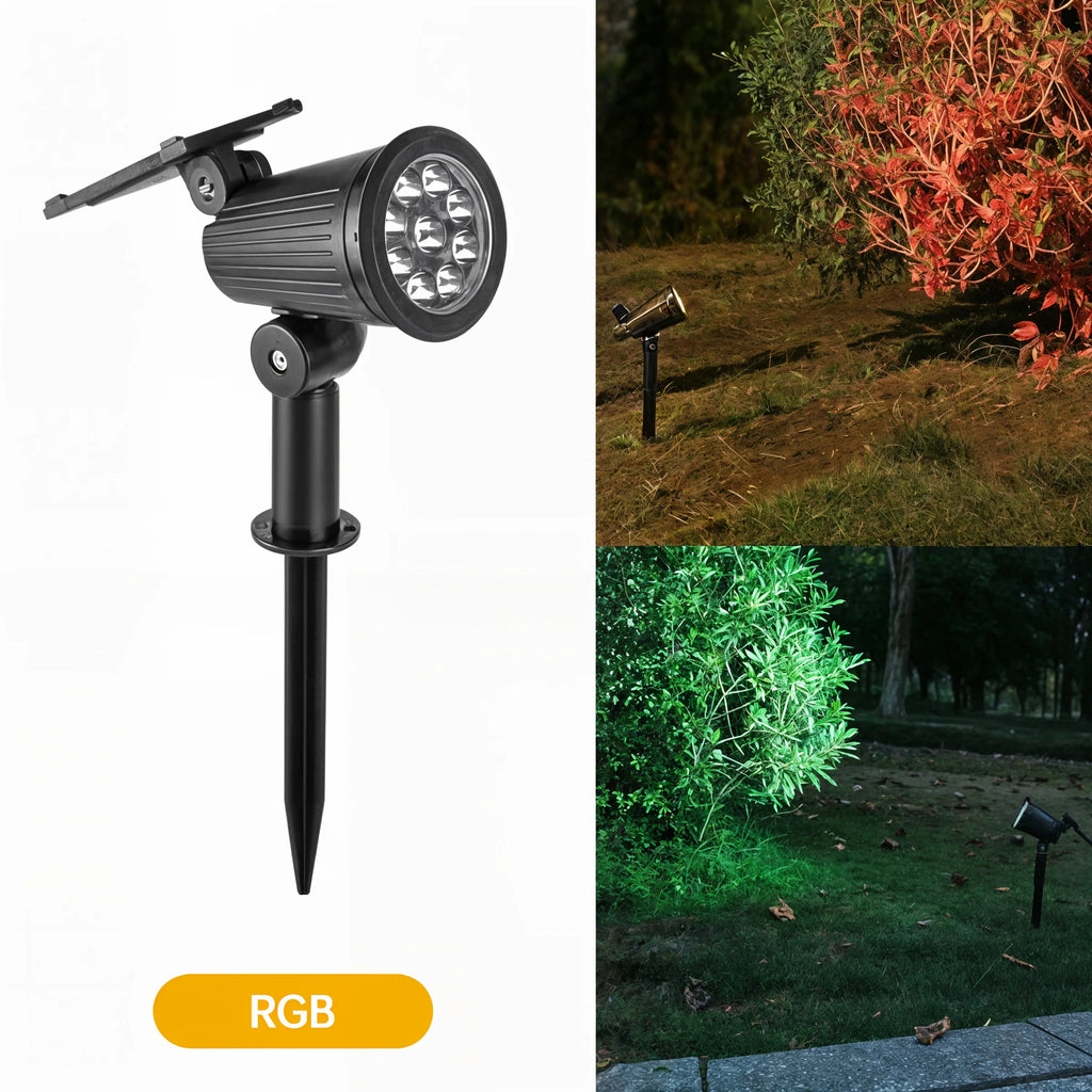 SolarFlare - 9 LED Solar Spot Lights - Dena Home
