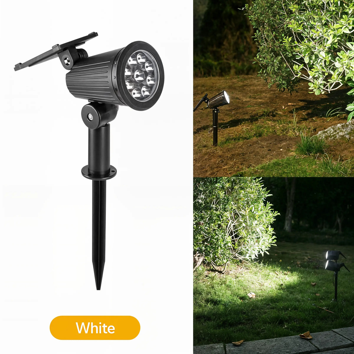 SolarFlare - 9 LED Solar Spot Lights - Dena Home
