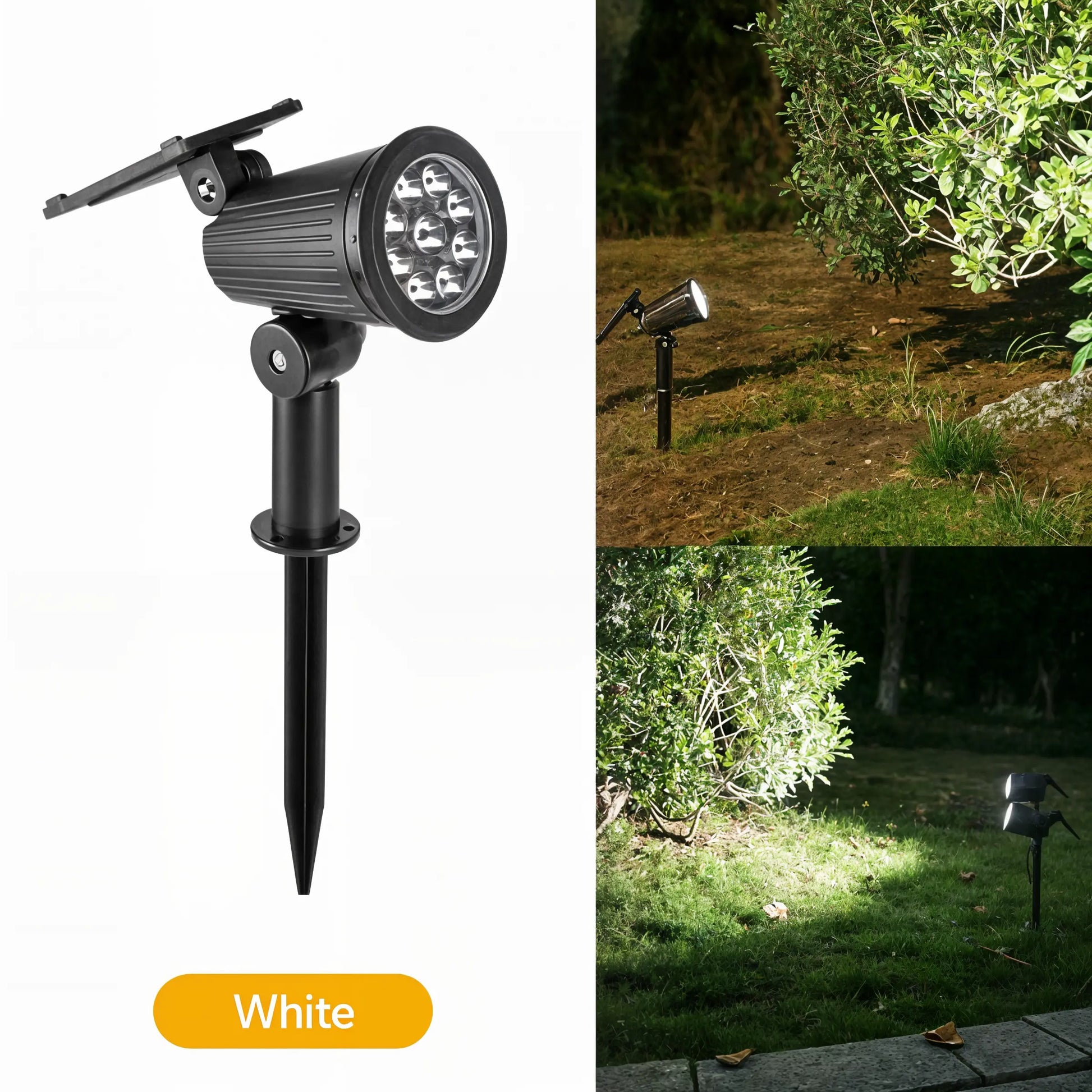 SolarFlare - 9 LED Solar Spot Lights - Dena Home