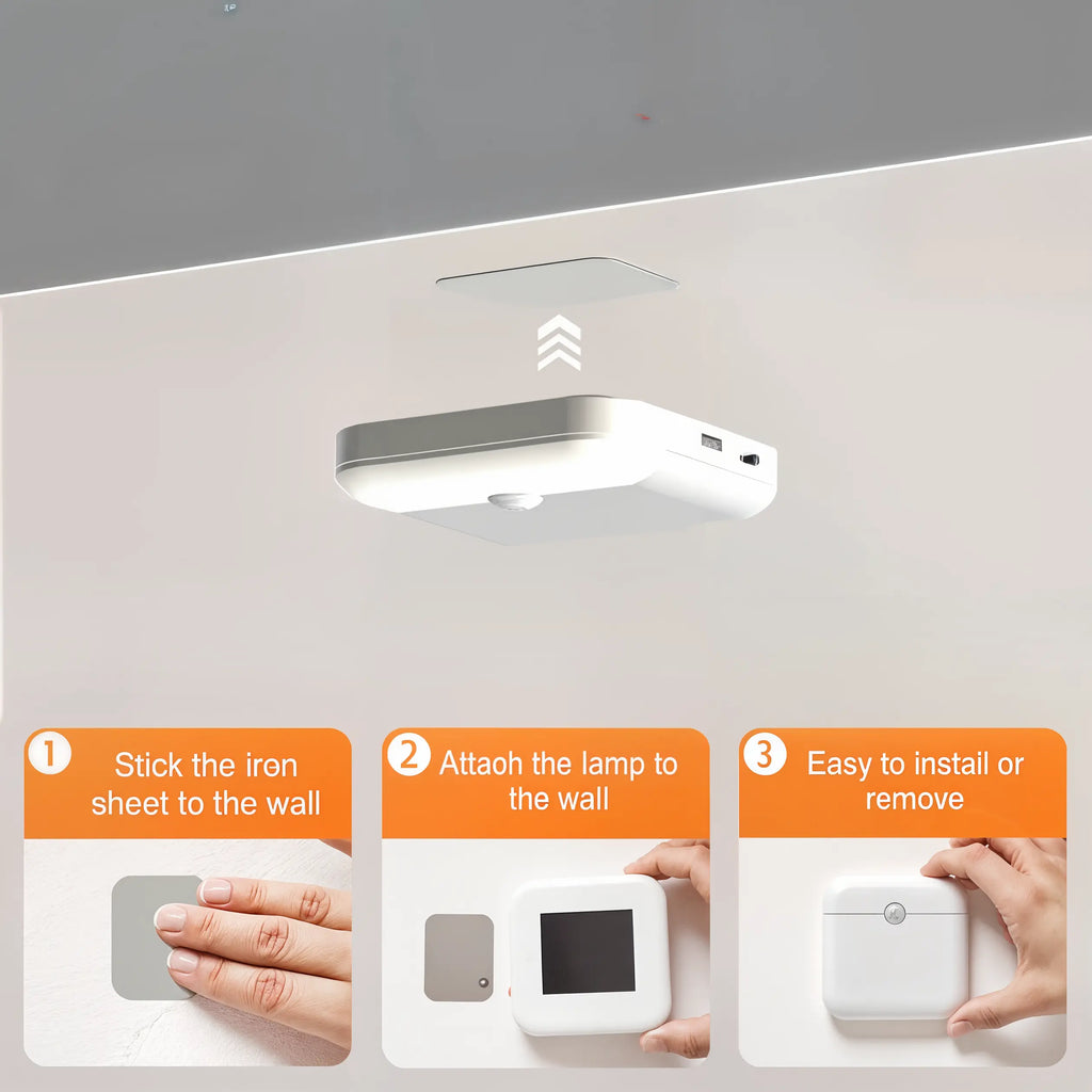 LunaBeam - Sensor LED Lamp, USB Charged - Dena Home