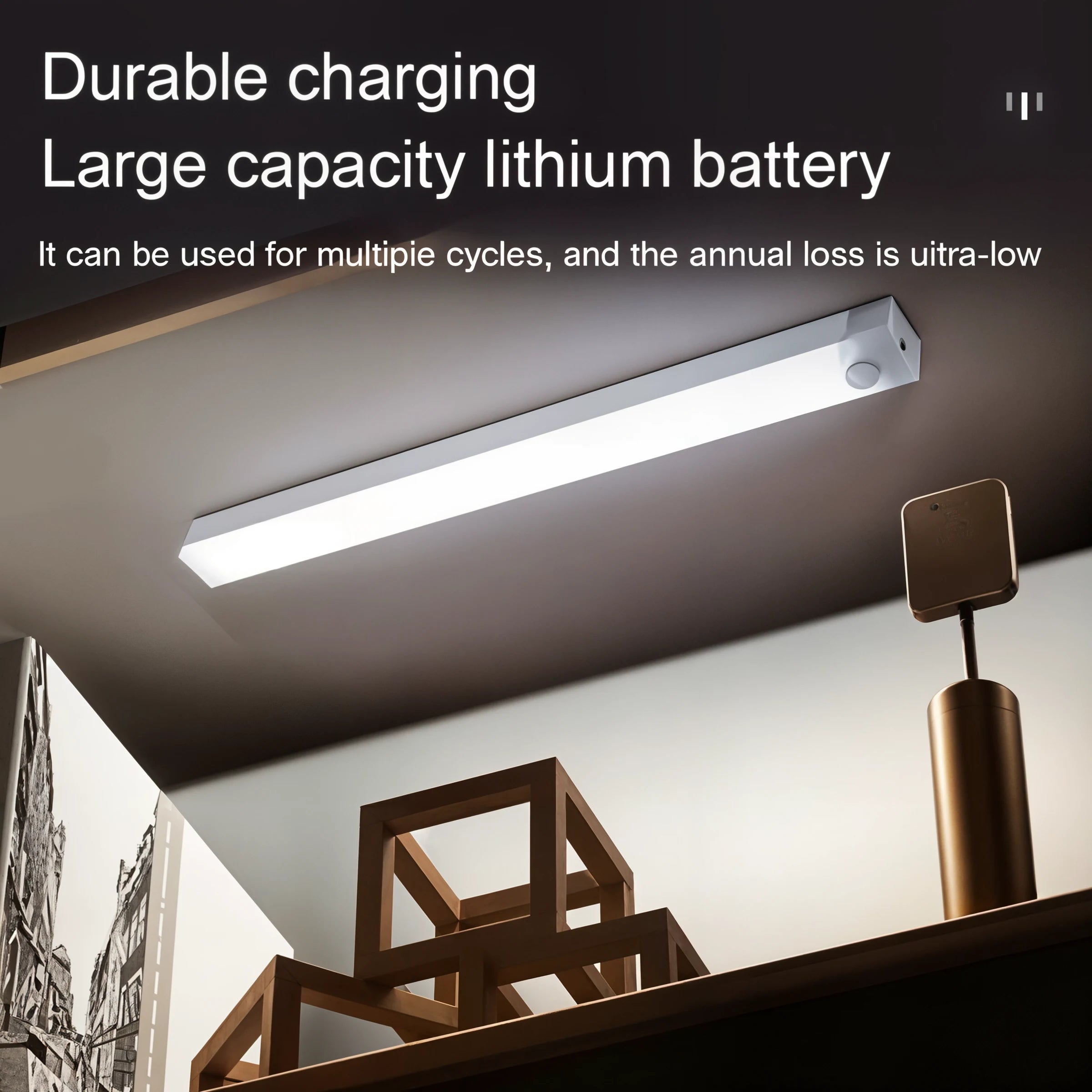 NightBeam - Rechargeable Motion Sensor Light - Dena Home