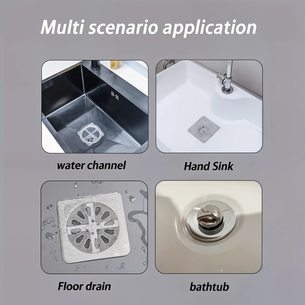 FlowGuard - Disposable Hair Catchers & Drain Covers - Dena Home