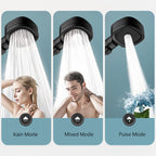 EcoShower - 3 Mode High Pressure Water Saving - Dena Home