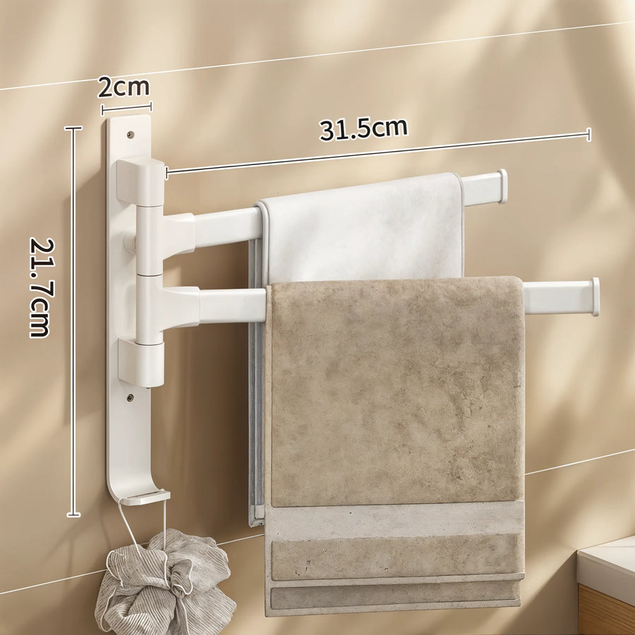 TowelFlex - Aluminium Towel Holder - Dena Home