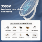 ZapMate - Electric Mosquito Swatter & Bug Killer Lamp - Dena Home