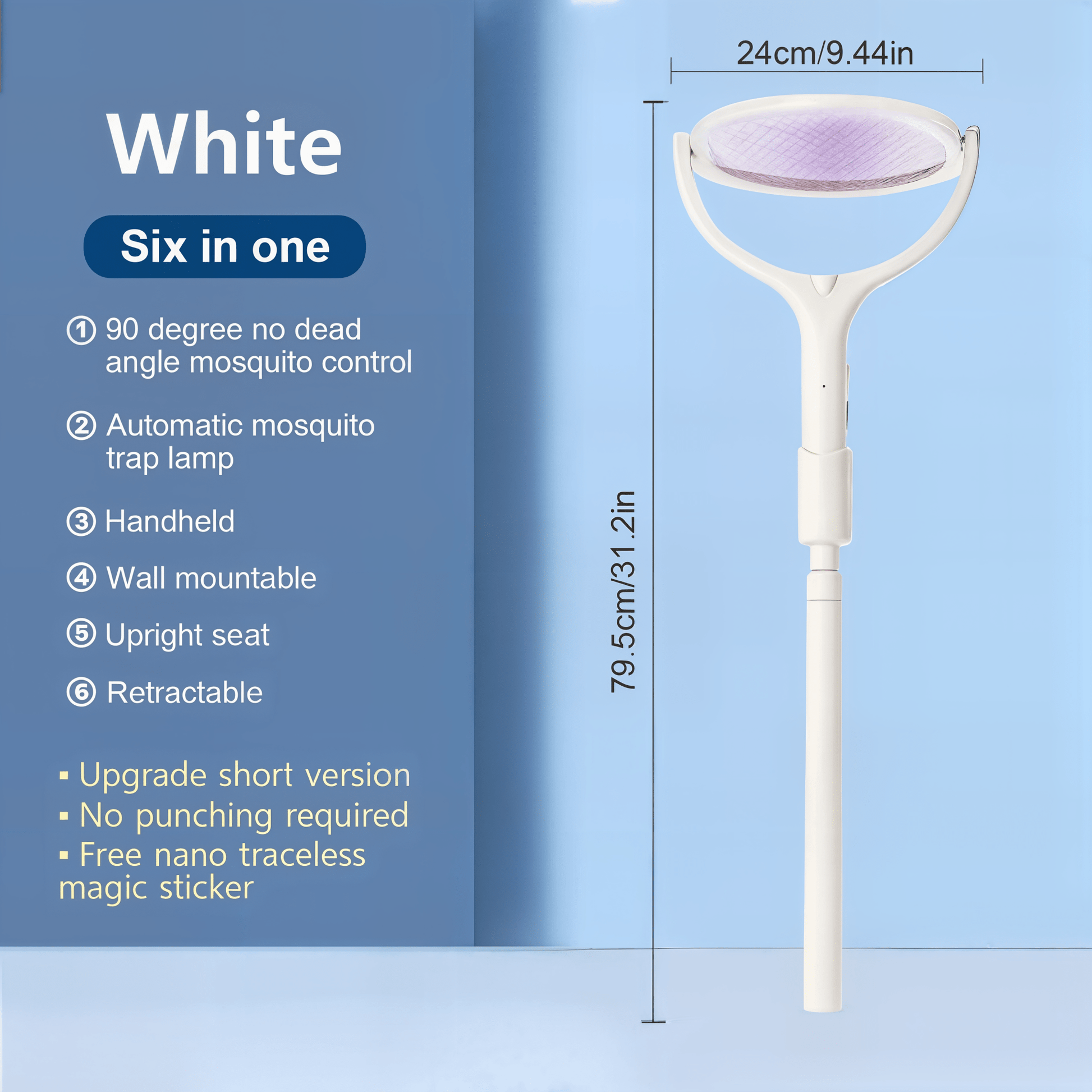 ZapMate - Electric Mosquito Swatter & Bug Killer Lamp - Dena Home