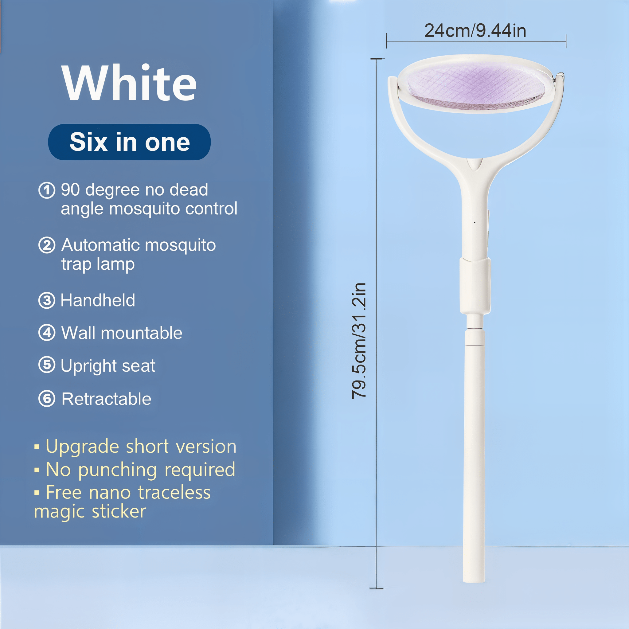 ZapMate - Electric Mosquito Swatter & Bug Killer Lamp - Dena Home