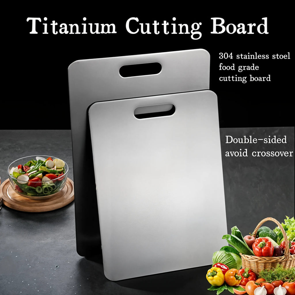 TitanBoard - Titanium & Stainless Steel Cutting Boards - Dena Home