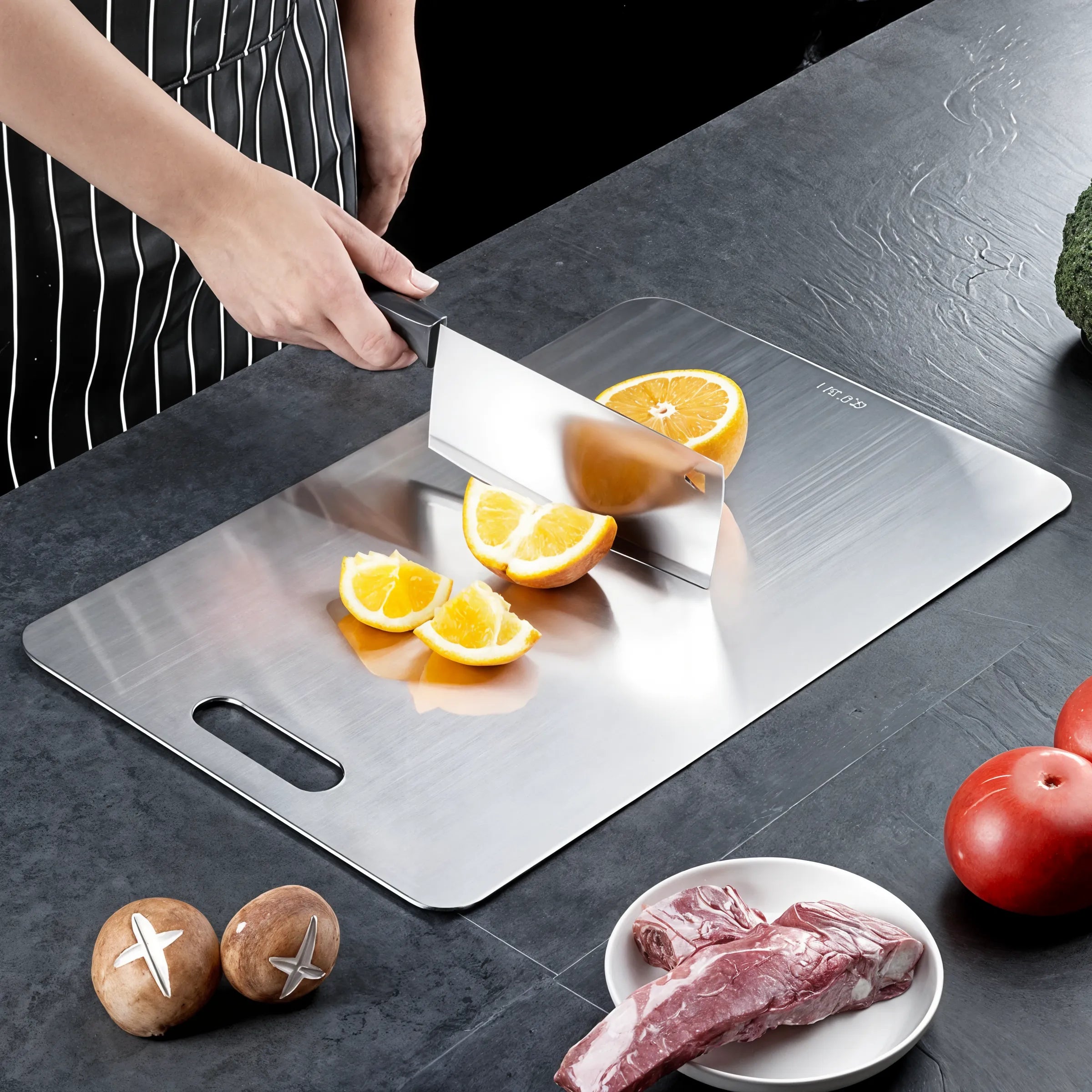 TitanBoard - Titanium & Stainless Steel Cutting Boards - Dena Home