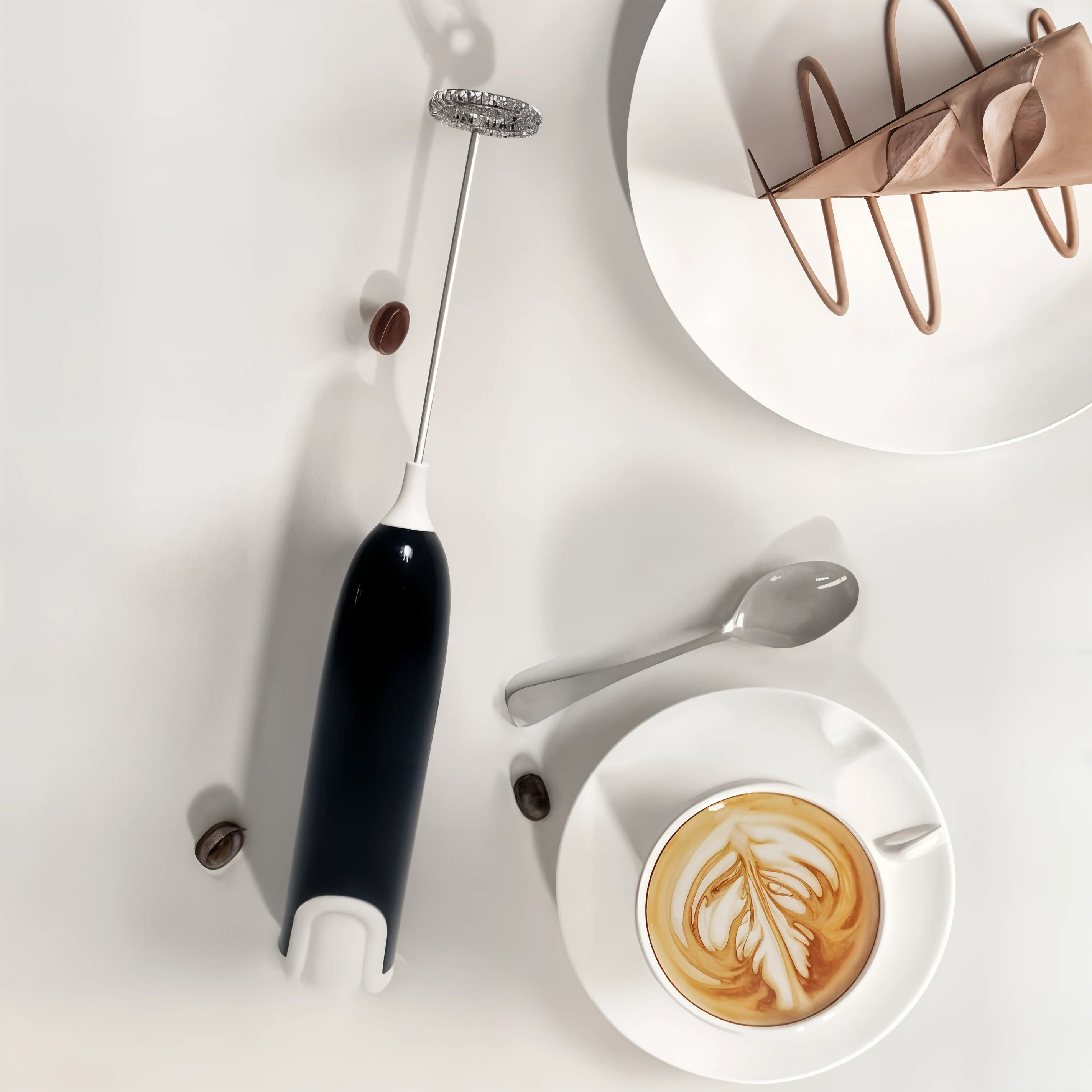 MilkWhisk - Electric Frother & Coffee Foamer - Dena Home