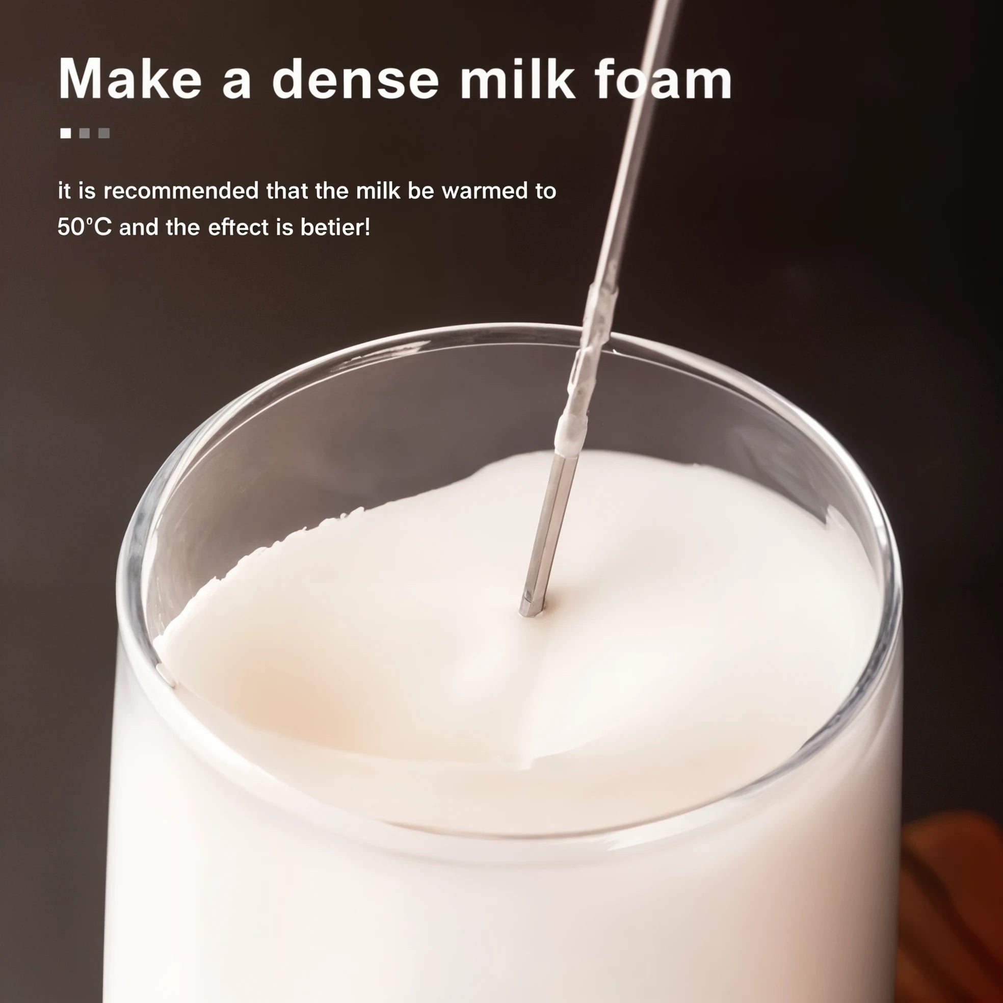 MilkWhisk - Electric Frother & Coffee Foamer - Dena Home