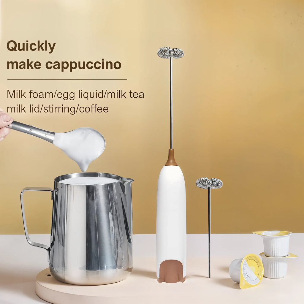 MilkWhisk - Electric Frother & Coffee Foamer - Dena Home