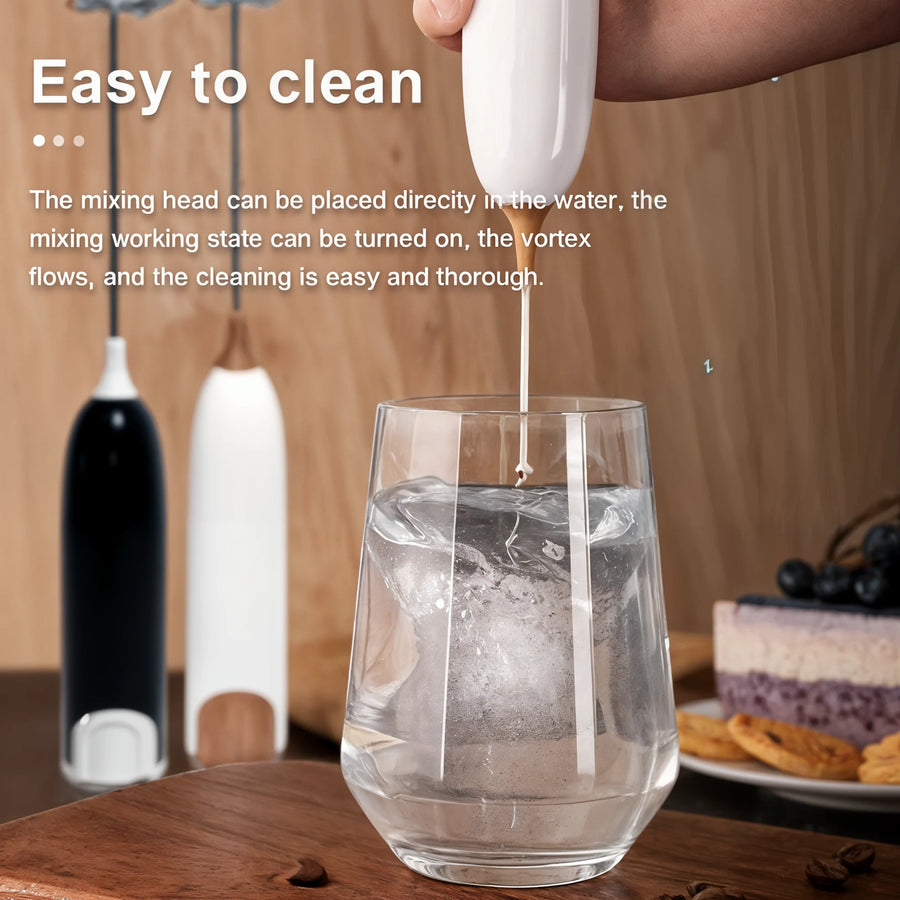 MilkWhisk - Electric Frother & Coffee Foamer - Dena Home