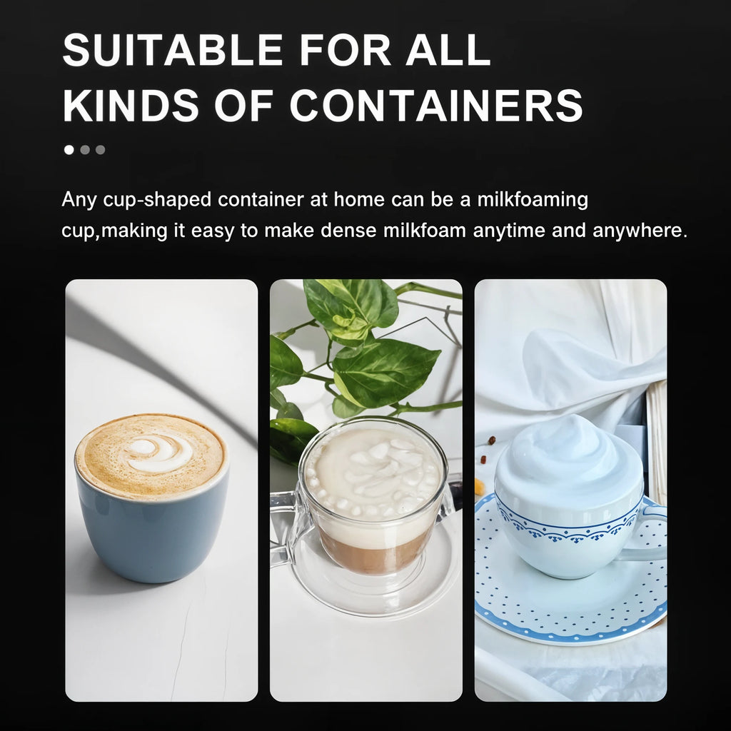 MilkWhisk - Electric Frother & Coffee Foamer - Dena Home