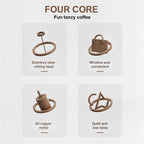 MilkWhisk - Electric Frother & Coffee Foamer - Dena Home